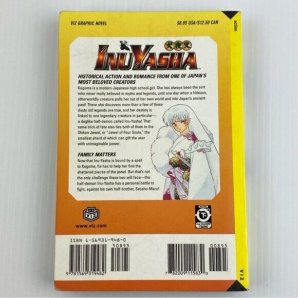 InuYasha Manga Vol 2 - 2nd Edition 2003 English Paperback - Picture 2 of 10